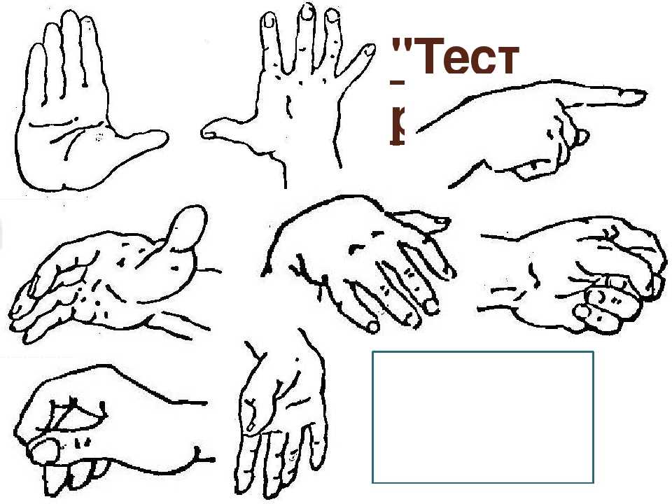 Тест методика математики. Проективная методика рука Вагнера. Методика тест руки hand Test. Тест руки Вагнера стимульный материал. Тест руки Вагнера hand Test для дошкольников.