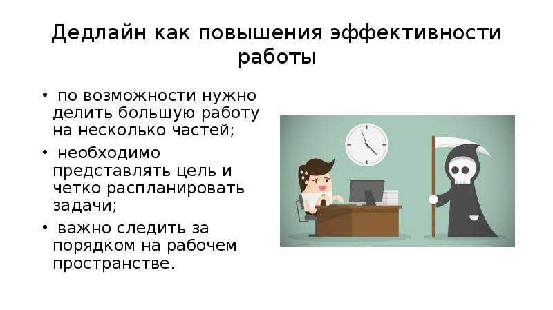 Что такое дедлайн проекта